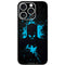 DC Comics Batman Blue Splash character shape iPhone 16 Pro Skin